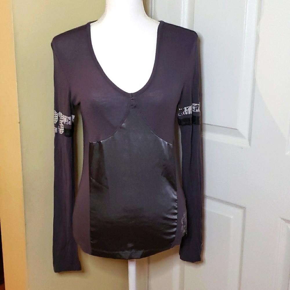 ANM Gray long sleeve shirt